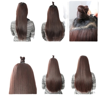 Lois parukas – V-kujuline juukseosa, materjal: kõrge temperatuuriga kiud