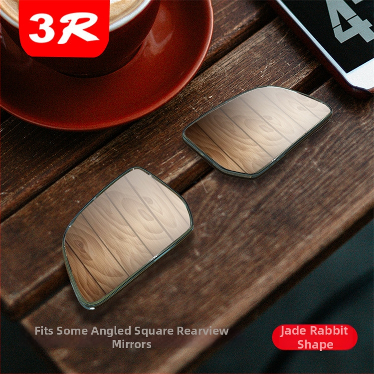 Automobilio atbulinio vaizdo apvalus veidrodėlis, atsparus vandeniui, 360° aklųjų zonų padengimas, skaidrus apsauginis rėmas, plataus kampo pagalbinis veidrodėlis