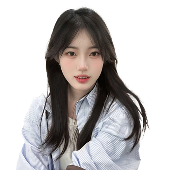 Parochňa s dlhými rovnými vlasmi, stredový part, kompletná pokrývka hlavy, prirodzený vzhľad, vlákna odolné voči teplu