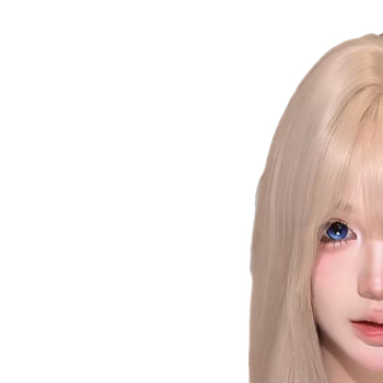 Dlhá rovná parochňa s ofinou, prirodzený štýl, tepelne odolné vlasy, pôvod Henan