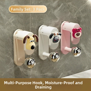 Seinasse paigaldatav valamu konks imekummkinnitusega – ilma puurimata, plastikust, vannituppa