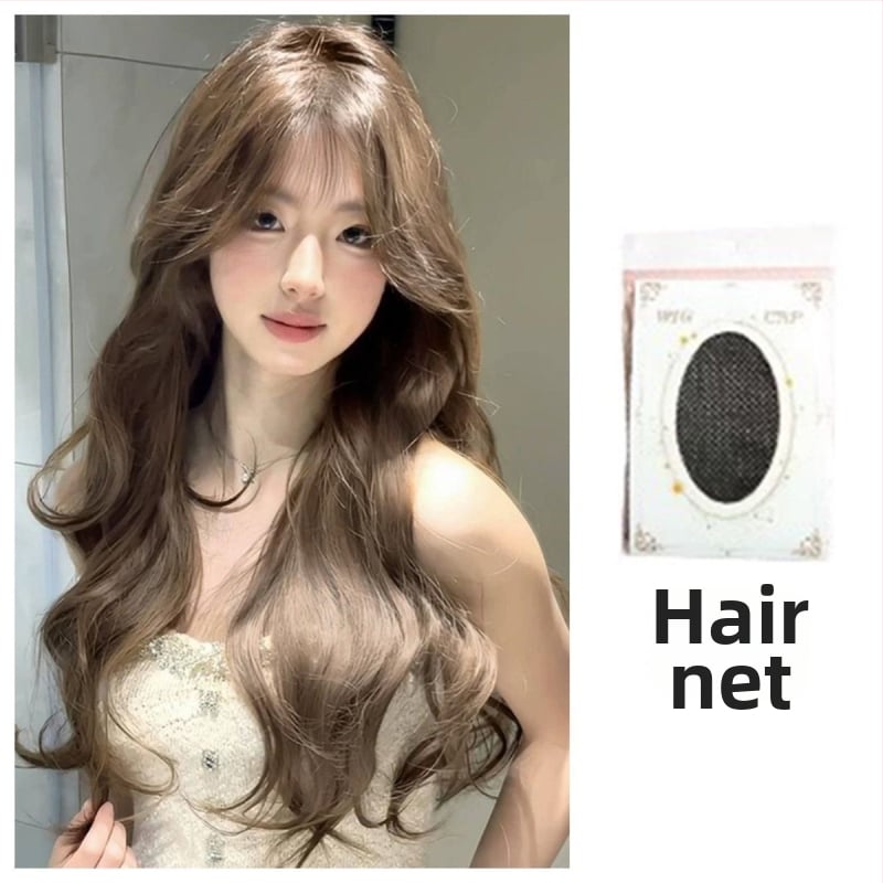 Denná parochňa z vlákien odolných voči teplu, dlhé kučeravé vlasy, vhodná pre všetky odtiene pokožky