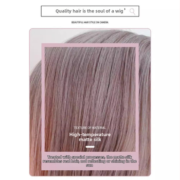 Kenny parūka sievietēm, garas taisnas matas ar Qi bangs, pilns galvas pārklājums, siltumizturīgas šķiedras, nav krāsojama