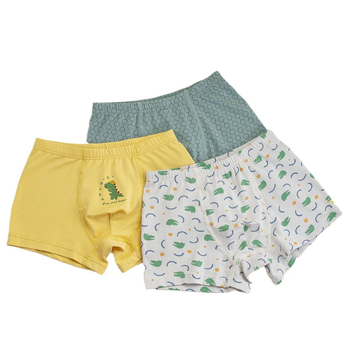 Unisex vaikų medvilninės apatinės kelnaitės briefs stiliaus, pagrindinis audinys 47,5% medvilnė, saugumo lygis A, skirta vaikams nuo 3 iki 8 metų (100–140 cm), dėžutėje pakuota