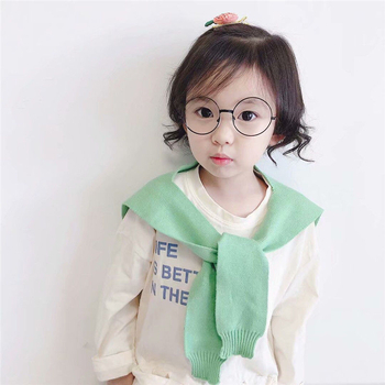 Laste Korea stiilis sall-kaab, nailon, warp-knit, talv, unisex, hoiab sooja