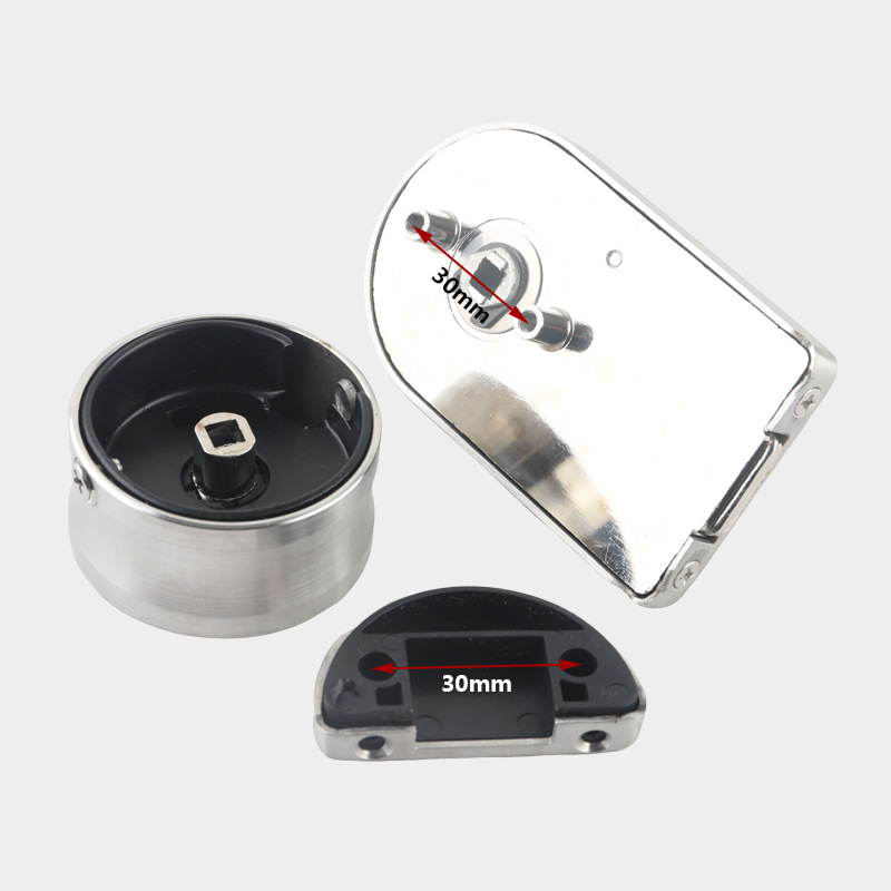 Indicator de încuietoare a ușii pentru despărțitoare de toalete publice — oțel inoxidabil 304 cu finisaj periat, stil modern simplu, Suoweigu