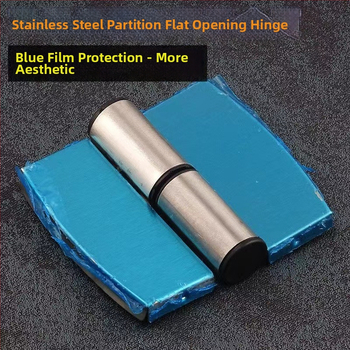 Nerūdijančio plieno viešųjų tualetų pertvarų komplektas su vyrių įrankiais, indikatorine spyna ir atraminėmis kojomis, paviršiaus apdaila: wire drawing