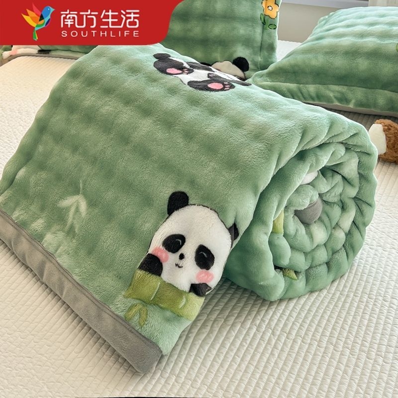 Southlife вълнено одеяло от коралов флис, 240–250 г/м², първокласно качество