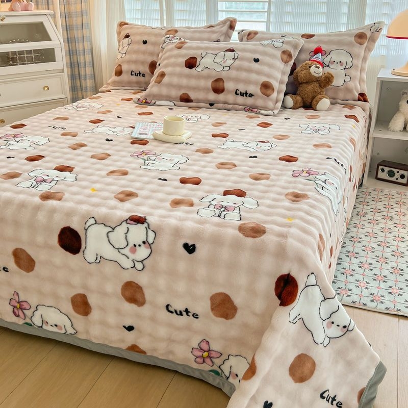 Southlife вълнено одеяло от коралов флис, 240–250 г/м², първокласно качество