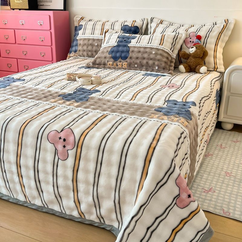 Southlife вълнено одеяло от коралов флис, 240–250 г/м², първокласно качество