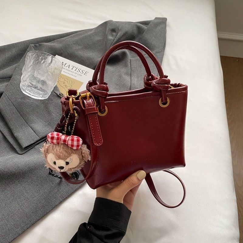 Unisex crossbody bucket kott sünteetilisest nahast, PU vooder, kevad 2025 väljaanne, igapäevaseks kasutamiseks