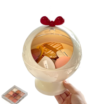 Pudriku soppimise hoiukarp lauale - tolmukindel kaas, plastikust, 6 L maht