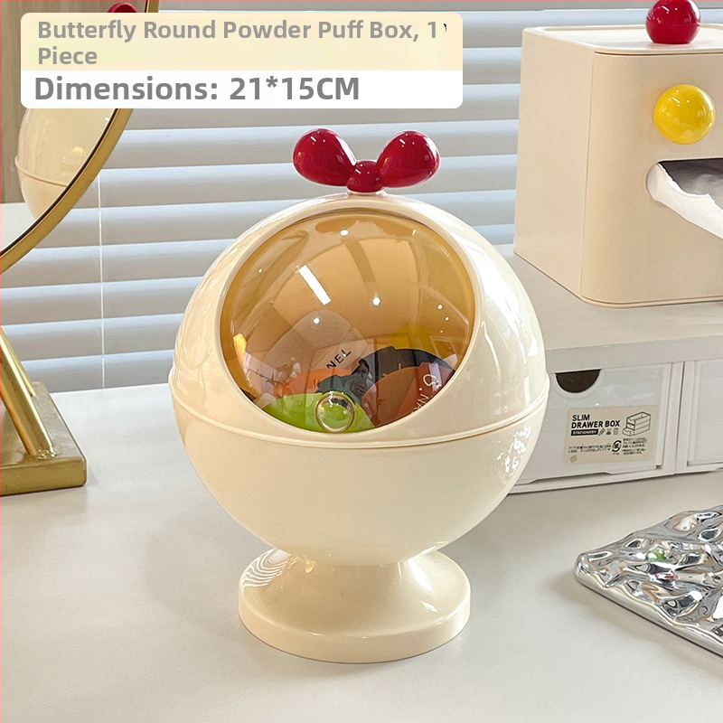 Pudriku soppimise hoiukarp lauale - tolmukindel kaas, plastikust, 6 L maht