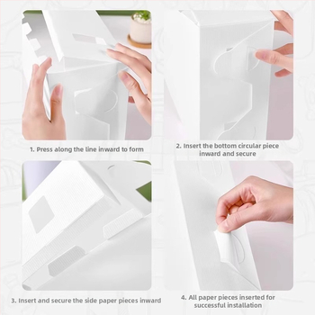 Sulgenduv raamatualus lauale – plastmassist hoiukast, 2 L maht, vertikaalne lauaorganisaator, jaapani stiil