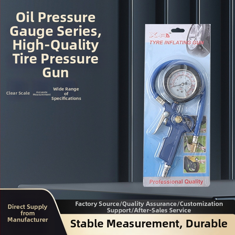 Chenqi digitālais riepu spiediena mērītājs ar PSI displeju, diapazons 0-220 psi, precizitāte 0,05, metāla korpuss