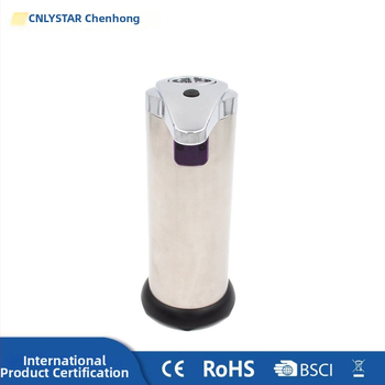 ONLYSTAR Ziepju dozators ar sensoru – nerūsējošais tērauds, bezkontakta infrasarkanais sensors, uz galda uzstādāms, 273 g