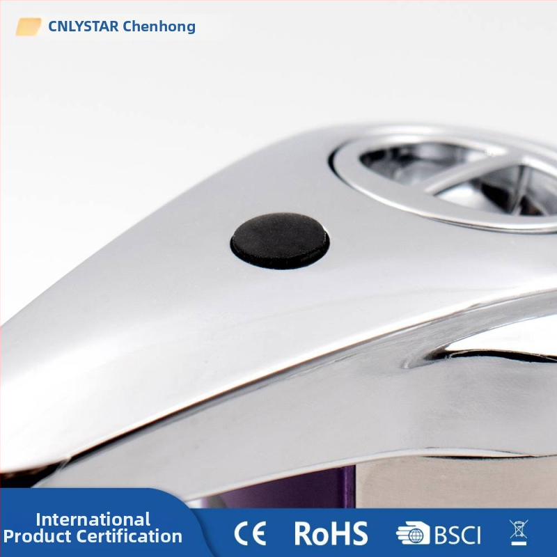 ONLYSTAR Ziepju dozators ar sensoru – nerūsējošais tērauds, bezkontakta infrasarkanais sensors, uz galda uzstādāms, 273 g