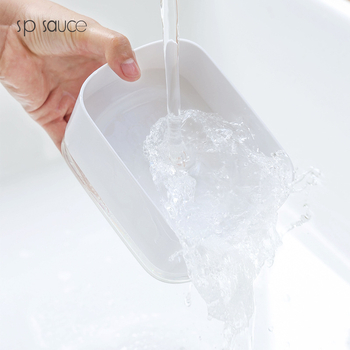 Köögis käsipressiga seebidosator nõudepesuvee jaoks | ABS, 182 g, käsitöö, kaasaegne minimalistlik stiil