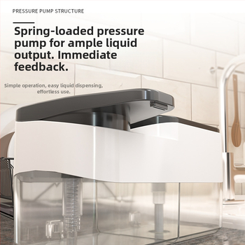 Dispenser de săpun pentru vase — ABS, turnare prin injecție, multifuncțional, design modern minimalist; brand Imperial Department