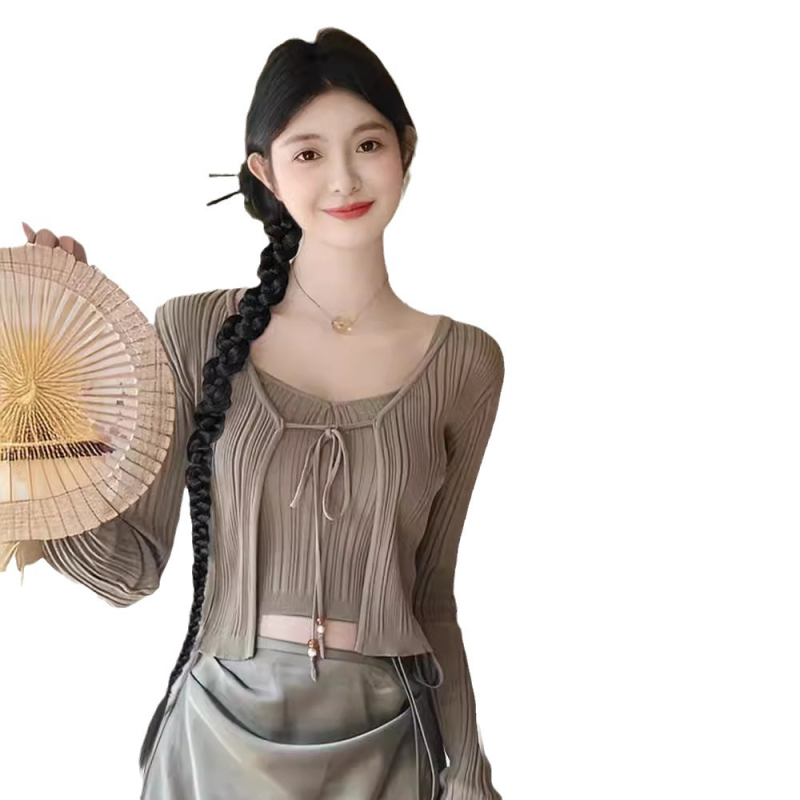 KENNY parukas ar poniju uodega ja pintud, Hiina Hanfu stiilis külgpintud, Horsetail mudel, kõrge temperatuuriga traat, naistele