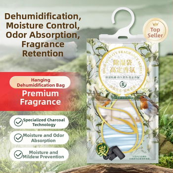 Namų drėgmės šalinimo maišelis drabužių spintai – osmantų kvapas, 100 g, prekės kodas A11240