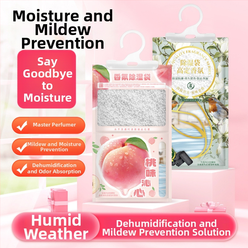 Namų drėgmės šalinimo maišelis drabužių spintai – osmantų kvapas, 100 g, prekės kodas A11240