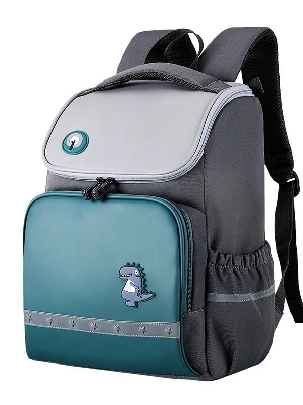 Училищна раница за начално училище с защита на гръбнака, намаляване на теглото, дишаща и водоустойчива, презрамки с въздушна възглавница, Oxford плат