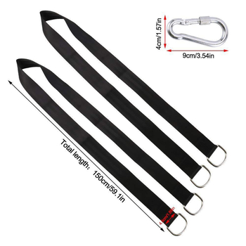 Хамак лента за окачване – Independent; Нейлонова повърхност; За къмпинг на открито