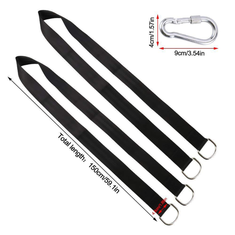 Хамак лента за окачване – Independent; Нейлонова повърхност; За къмпинг на открито