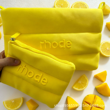 Silikonska kozmetička torbica sa zatvaračem, vodootporna i ultralagana, podstava od poliestera, unisex organizator za svakodnevnu uporabu