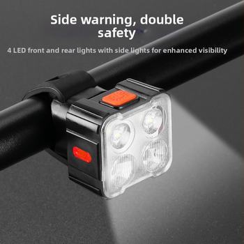 Priekiniai ir galiniai dviračių žibintai kalnų dviračiams – naktinis važiavimas, įspėjimo šviesa, pritaikytas apdorojimas; Prekės ženklas: Kitas; Nėra importuotas; Tinka privatiniam ženklui