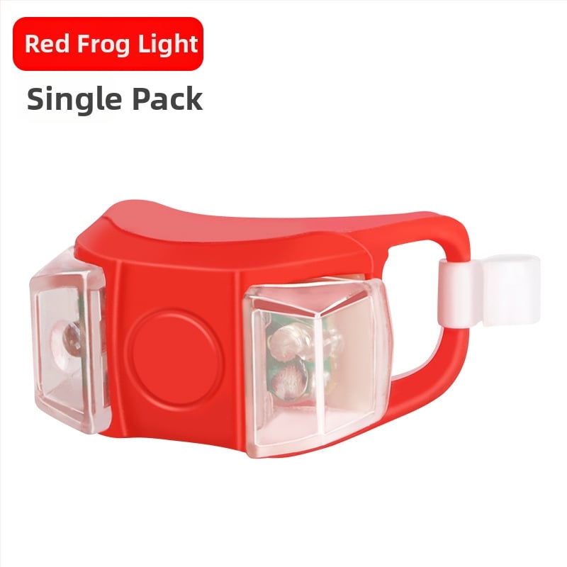 Feng en Frog LED dviračio žibintas naktinei kelionei – priekinis ir galinis žibintas dviračiui, paspirtukui ir balansinei plokštei
