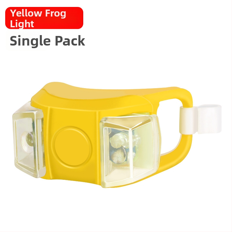 Feng en Frog LED dviračio žibintas naktinei kelionei – priekinis ir galinis žibintas dviračiui, paspirtukui ir balansinei plokštei