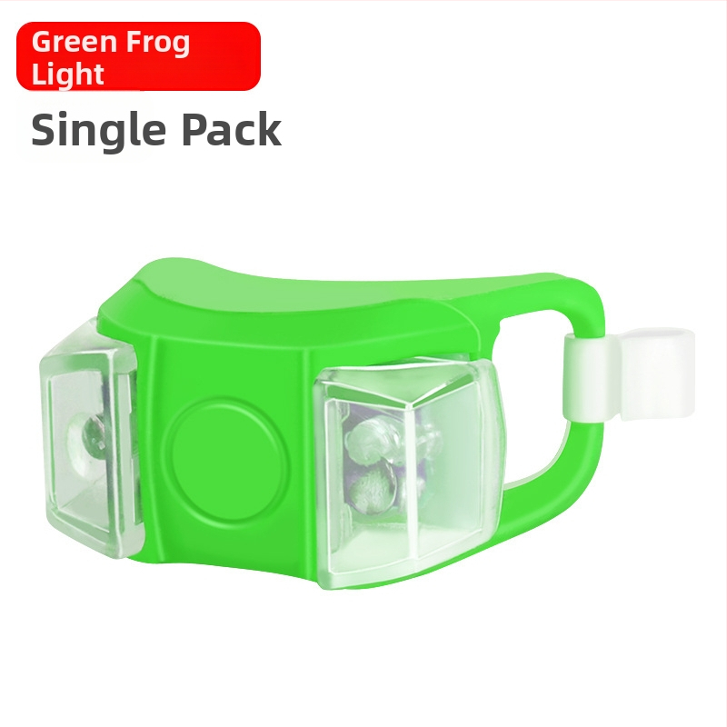 Feng en Frog LED dviračio žibintas naktinei kelionei – priekinis ir galinis žibintas dviračiui, paspirtukui ir balansinei plokštei
