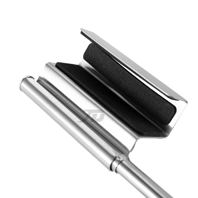 Nerūdijančio plieno virtuvės popieriaus laikiklis — kvadratinė forma, šlifuotas paviršius, šiuolaikinis paprastumas