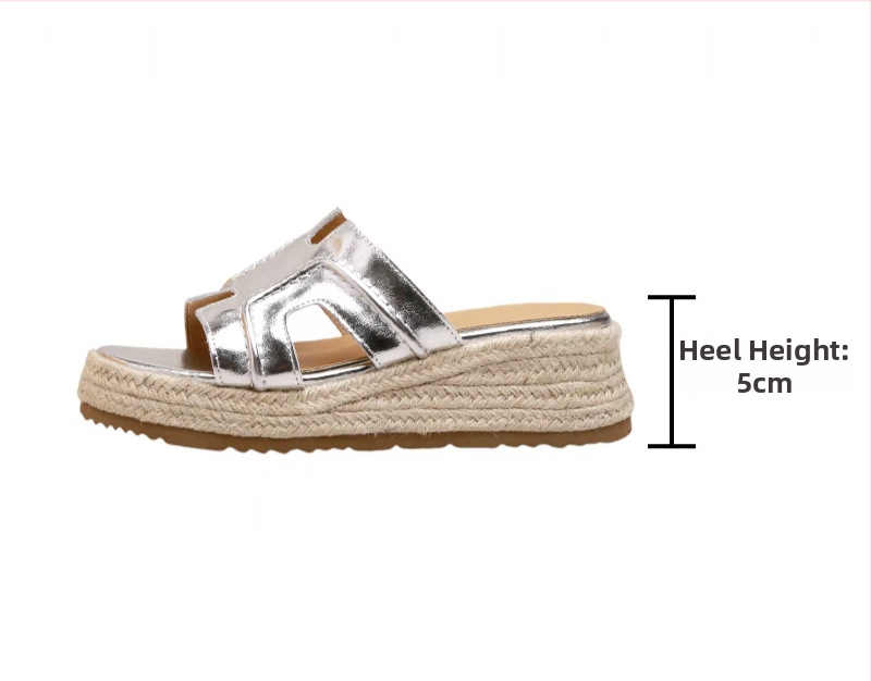 Sieviešu ādas sandales ar vienu siksnu, kvadrāta purngala forma, gumijas zole, korejiešu stils, vasara 2025