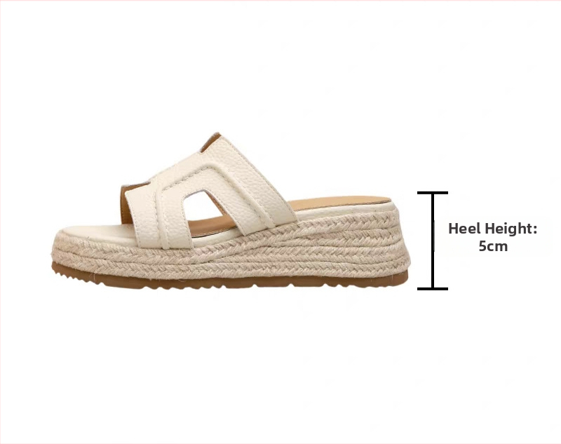 Sieviešu ādas sandales ar vienu siksnu, kvadrāta purngala forma, gumijas zole, korejiešu stils, vasara 2025