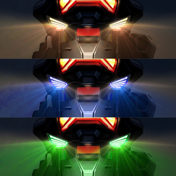 Lumină pentru motocicletă LED Wing Eagle Eye – sursă LED, 12V, impermeabil, carcasă ABS, model motor236