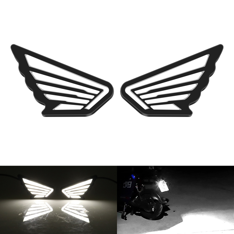 Lumină pentru motocicletă LED Wing Eagle Eye – sursă LED, 12V, impermeabil, carcasă ABS, model motor236