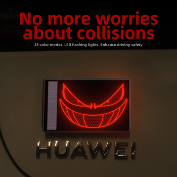 Maihui LED galinis žibintas WD-370, saulės energija, 3V, ABS korpusas, universalus tvirtinimas