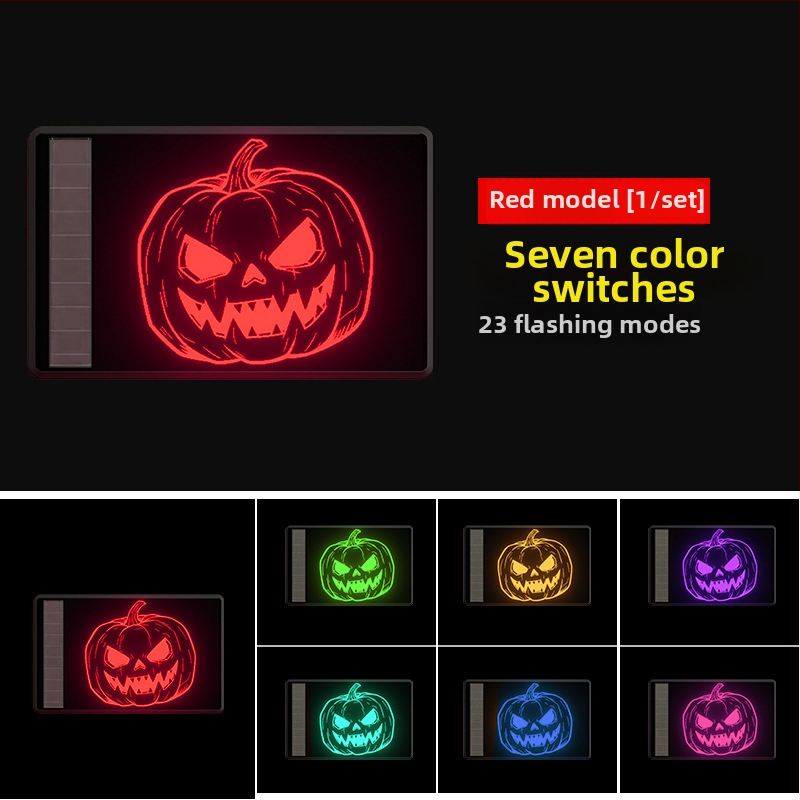 Maihui LED galinis žibintas WD-370, saulės energija, 3V, ABS korpusas, universalus tvirtinimas