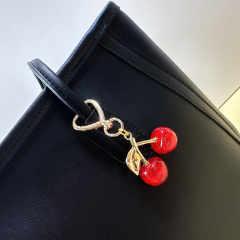 Auto võtme ripats pärlketiga, viljakujuline muster, sulam, elektrogalvaniseerimine