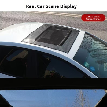 Automobilio lango uodų tinklas su saulės stogo tinkleliu – magnetinis tvirtinimas, pusiau skaidrus tinklas, medžiaga: tinklas + minkštas magnetas, universalus suderinamumas