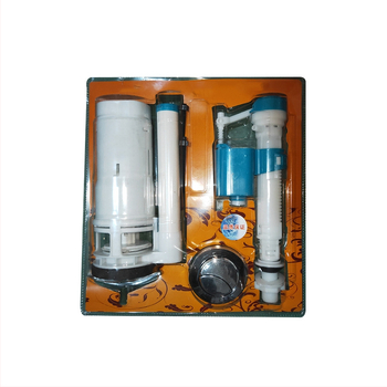 Dafeng ABS skup dodatne opreme za klozetsku spremnik — ulazni ventil, izlazni ventil i gumb za ispiranje, vijčano spoj, moderni minimalistički stil