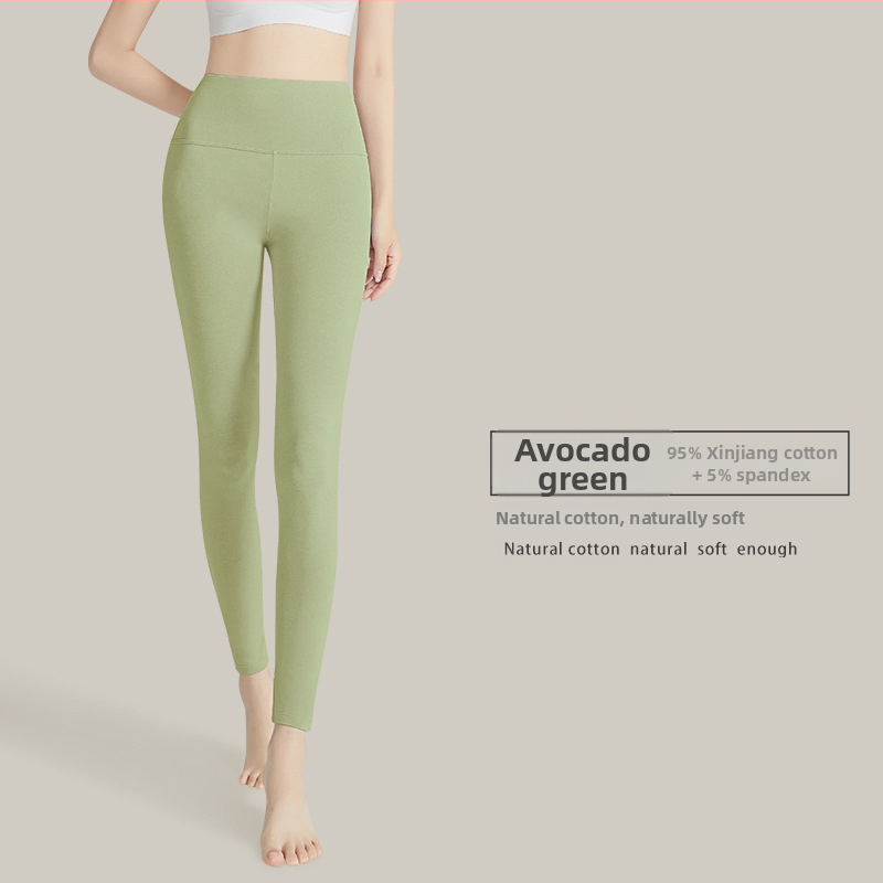 Moterų aukšto liemens medvilninės termo kelnes, 95–100% medvilnė, antibakterinės, šiltos, pilvo palaikymas, vieno sluoksnio