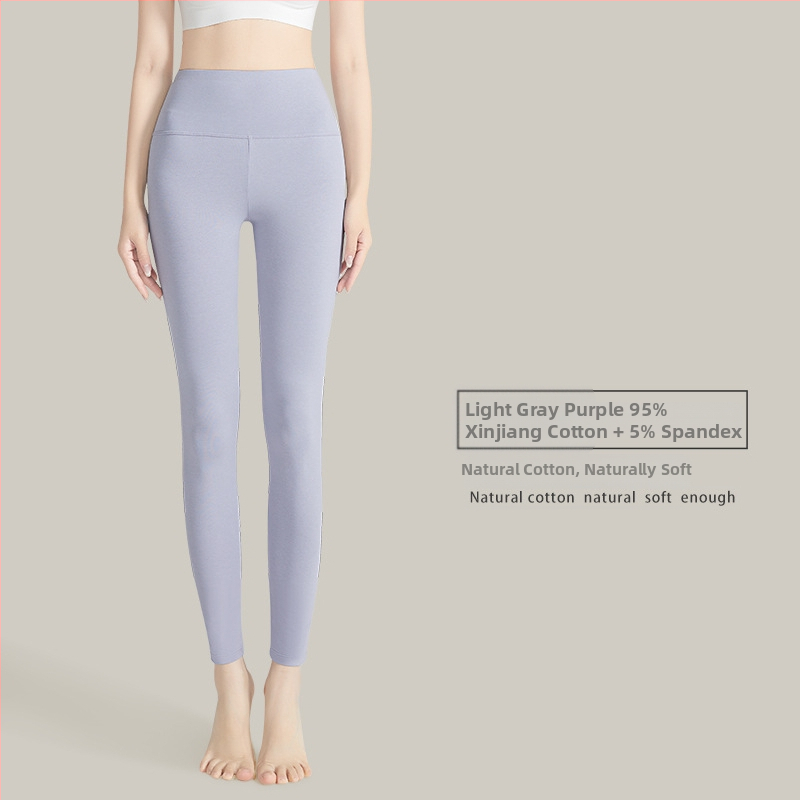 Moterų aukšto liemens medvilninės termo kelnes, 95–100% medvilnė, antibakterinės, šiltos, pilvo palaikymas, vieno sluoksnio
