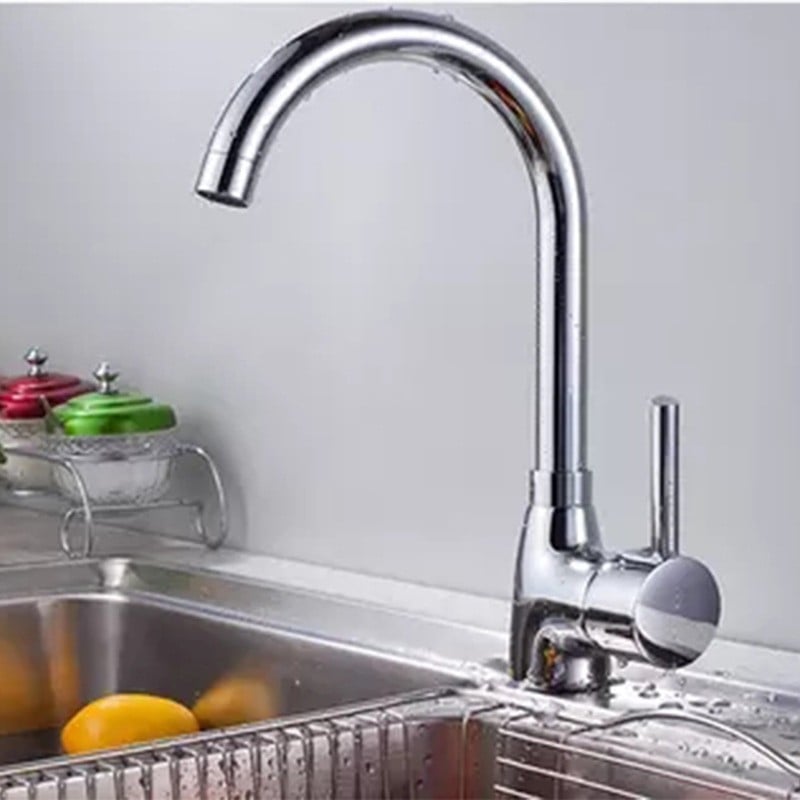 Köögi segisti vasest, keramikadiskiventil, 0–100°C, 1.6 MPa, istuv paigaldus