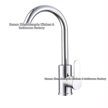 Nerūdijančio plieno virtuvinis čiaupas su karšto ir šalto vandens maišymu, vertikalus montavimas, pakeliamas atidarymas, keraminiu disko vožtuvu