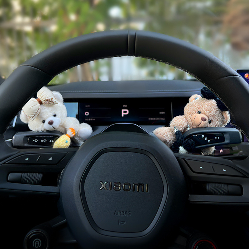 Meškiuko auto dekoras – animacijos stilius (universalus modelis, dekoravimas)