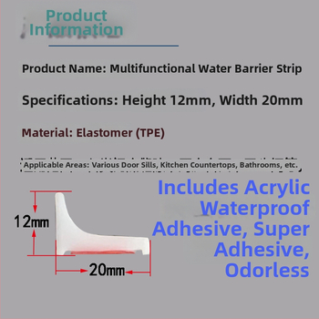 Silikoonist tihenduslint köögitasanditele ja valamutele, kleebitav, ekstrusioonprotsess, bränd Light Special, vannitoa ja köögi toode, volitatud erabränd: Jah